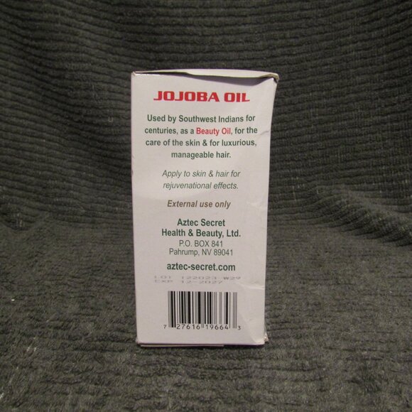 Aztec Secret – Jojoba Oil – 4OZ Deep Hair & Skin Moisturizer - 100% Pure Jojoba - Picture 4 of 9